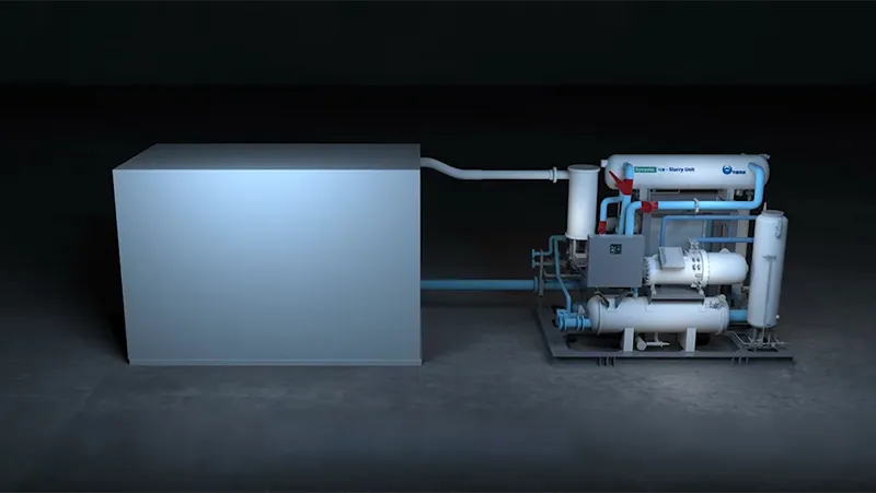 Unit Larutan Es Dinamis (Dynamic Ice-Slurry Unit)