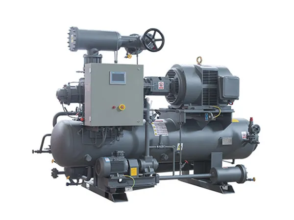 Unit Kompresor Pendingin Sekrup Satu Tahap Tipe Terbuka