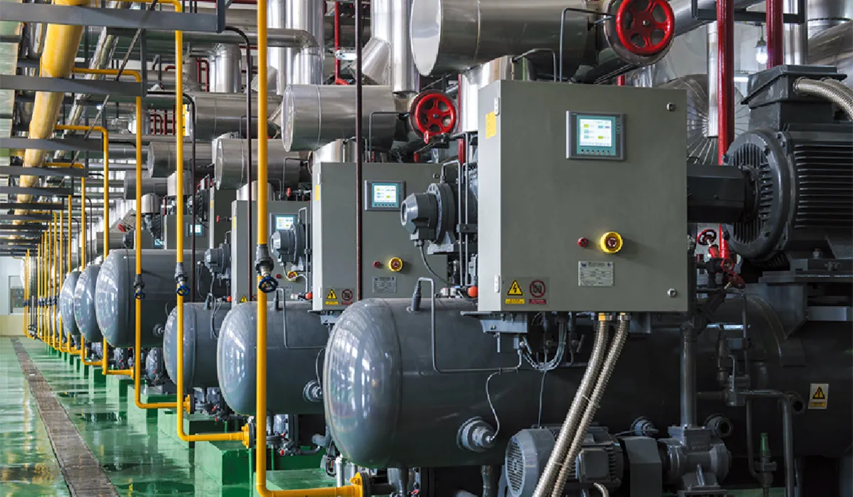 Unit Kompresor Refrigerasi Sekrup